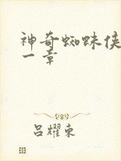 神奇蜘蛛侠第十一章