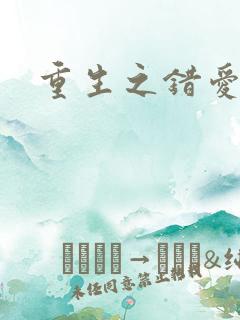 重生之错爱