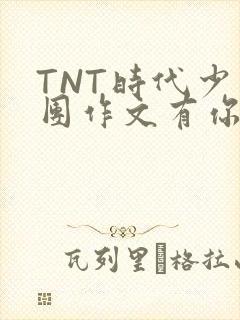 TNT时代少年团作文有你真好