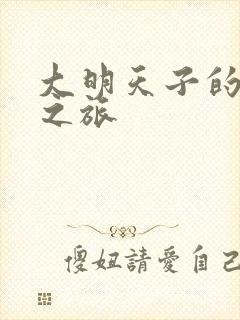 大明天子的清穿之旅