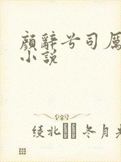 颜辞兮司厉辰的小说