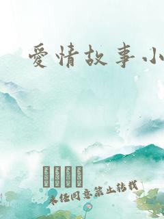 爱情故事小说