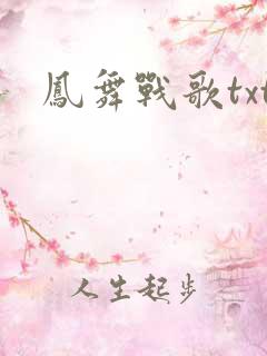 凤舞战歌txt
