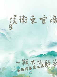 侯卫东官场笔记8