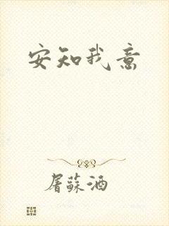 安知我意
