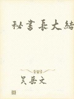 秘书长大结局