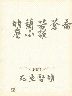 明兰若苍乔是什么小说