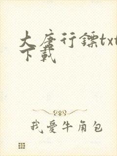大唐行镖txt下载