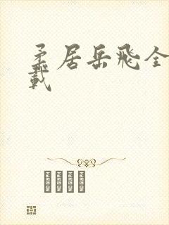 柔居岳飞全传下载