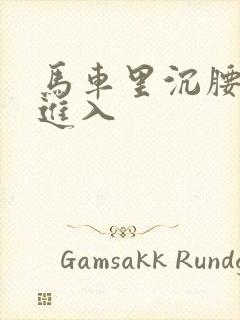 马车里沉腰缓缓进入