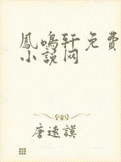 凤鸣轩免费言情小说网