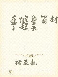 在健身器材上做了起来