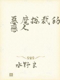 恶魔总裁的挚爱恋人