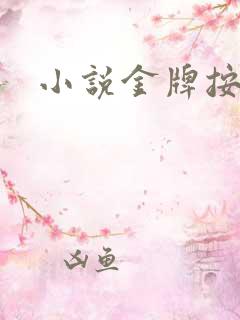 小说金牌按摩师
