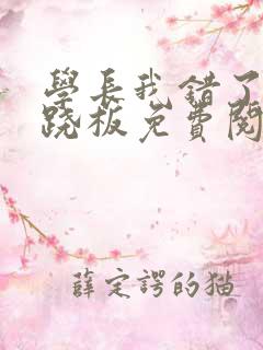 学长我错了 跷跷板免费阅读