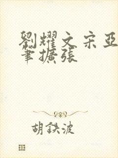 刘耀文宋亚轩用笔扩张