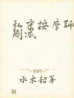 私密按摩师 未删减