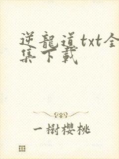 逆龙道txt全集下载
