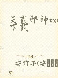 天武邪神txt下载