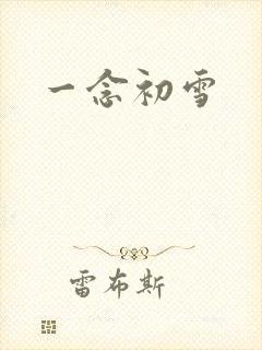 一念初雪