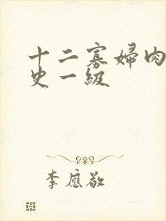 十二寡妇肉床艳史一级