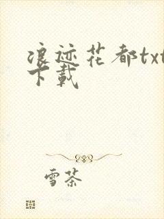 浪迹花都txt下载