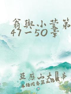 翁与小莹第十部47一5O章