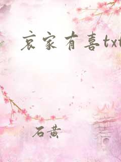 哀家有喜txt