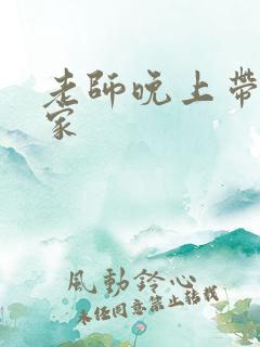老师晚上带我回家