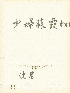 少妇苏霞txt