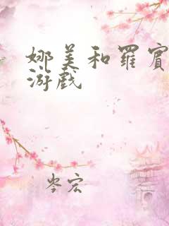 娜美和罗宾h小游戏