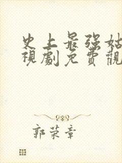 史上最强姑爷电视剧免费观看