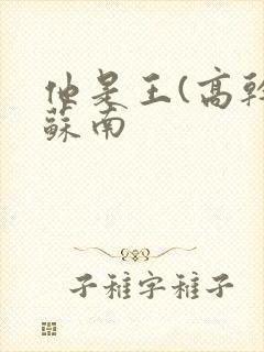 他是王(高干)苏南