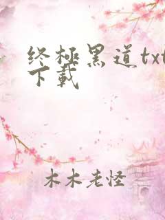 终极黑道txt下载