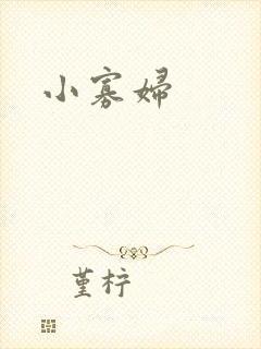 小寡妇