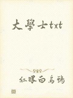 大学士txt