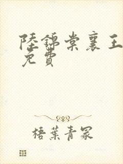 陆锦棠襄王全文免费