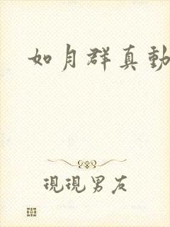 如月群真动画