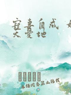 宠妻自成  婚天爱地