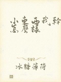 小东西我干的你怎么样