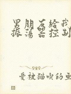 男朋友给我买了振荡器控制我