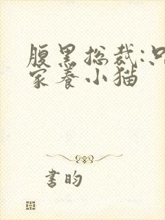 腹黑总裁:只疼家养小猫