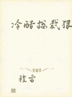 冷酷总裁狠狠爱