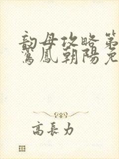 韵母攻略第二部鸾凤朝阳免费阅读