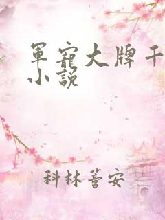军宠大牌千金 小说