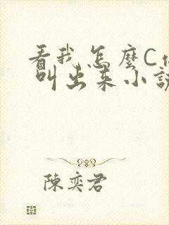 看我怎么C你的 叫出来小说