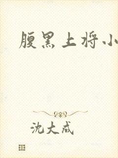 腹黑上将小小妻