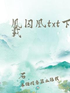 凤囚凰txt下载