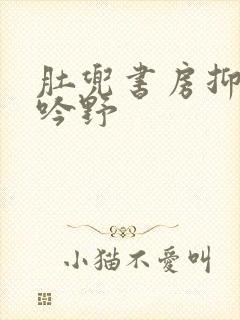肚兜书房抑制低吟野