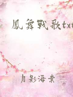 凤舞战歌txt
